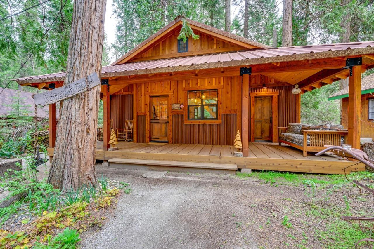 Enchanting Creekside Cabin Near Kings Canyon Park! Badger Экстерьер фото
