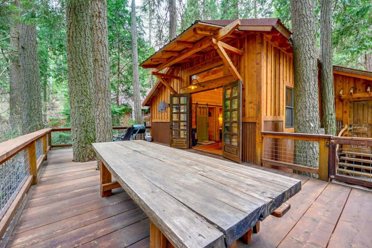 Enchanting Creekside Cabin Near Kings Canyon Park! Badger Экстерьер фото